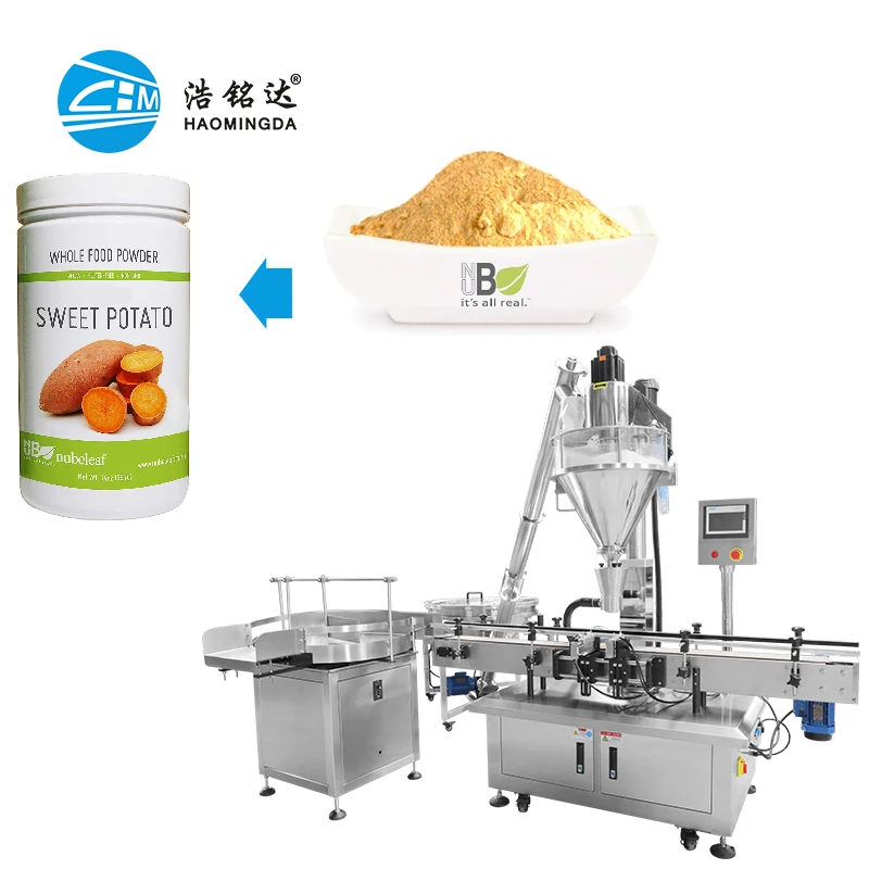 PET Bottle Sweet Potato Powder Garlic Powder Packing machine Digital Control Particle Weigh Filling Counting And Packing Machine