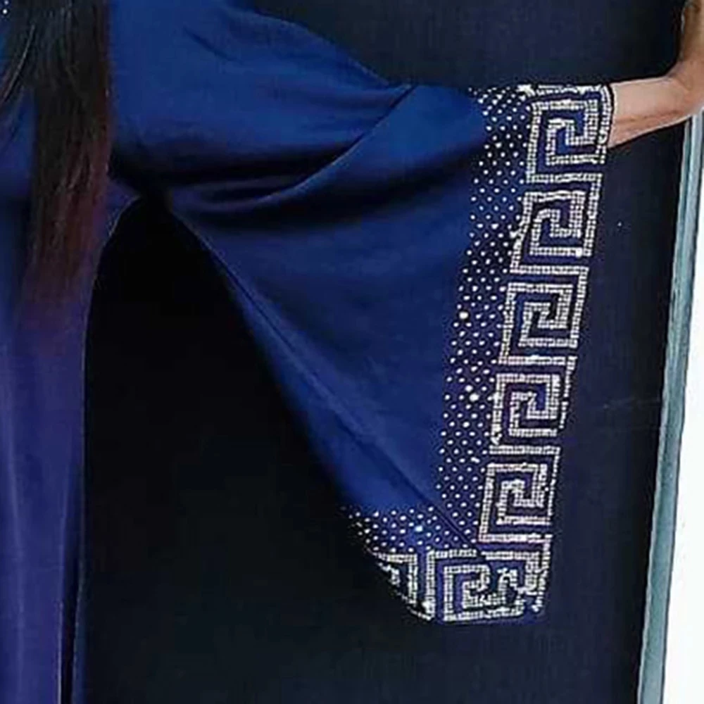 loose women long dress casual african style femme vestiods vintage retro muslim lady maxi dresses robe