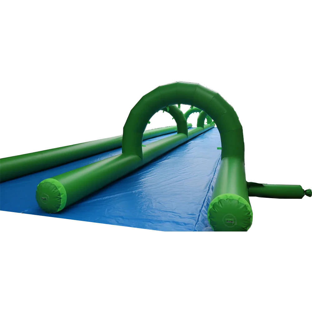 custom outdoor home use inflatable water slides sprinkler backyard inflable two lane City Aqua inflatable slip and slide for kid