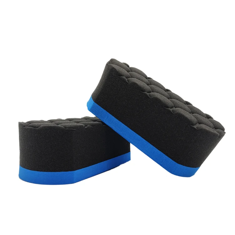 Blue and Black Thick Car Wash Sponge Detailing Car Cleaning Auto Care Maintenance Wax Foam Polishing Pad Car Detailing