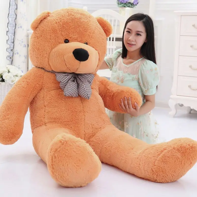 Wholesale Large Size Giant Unstuffed Bear Plush Toys Skin for Valentines Day Gifts Tedy Bear Doll Plushie Shell without Filling