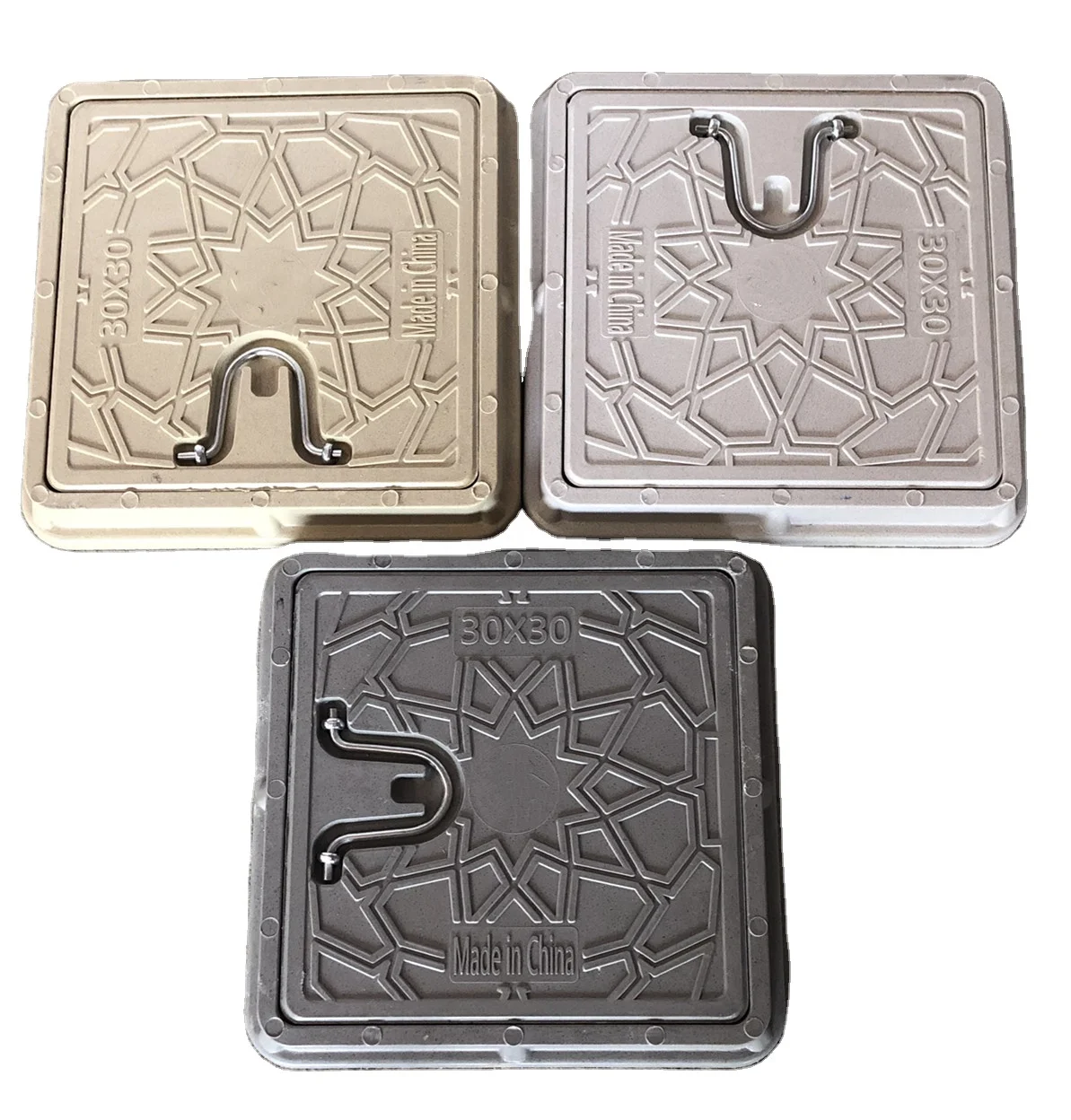 hot sale FiberBMC/SMC/Composite Manhole Covers Round Customized Anti Color Feature Safety Material Origin sewer cover