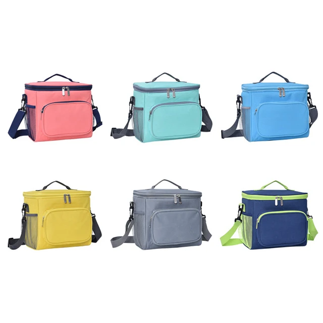 wholesale oxford good quality custom thermal insulated lunch bag cooler bag
