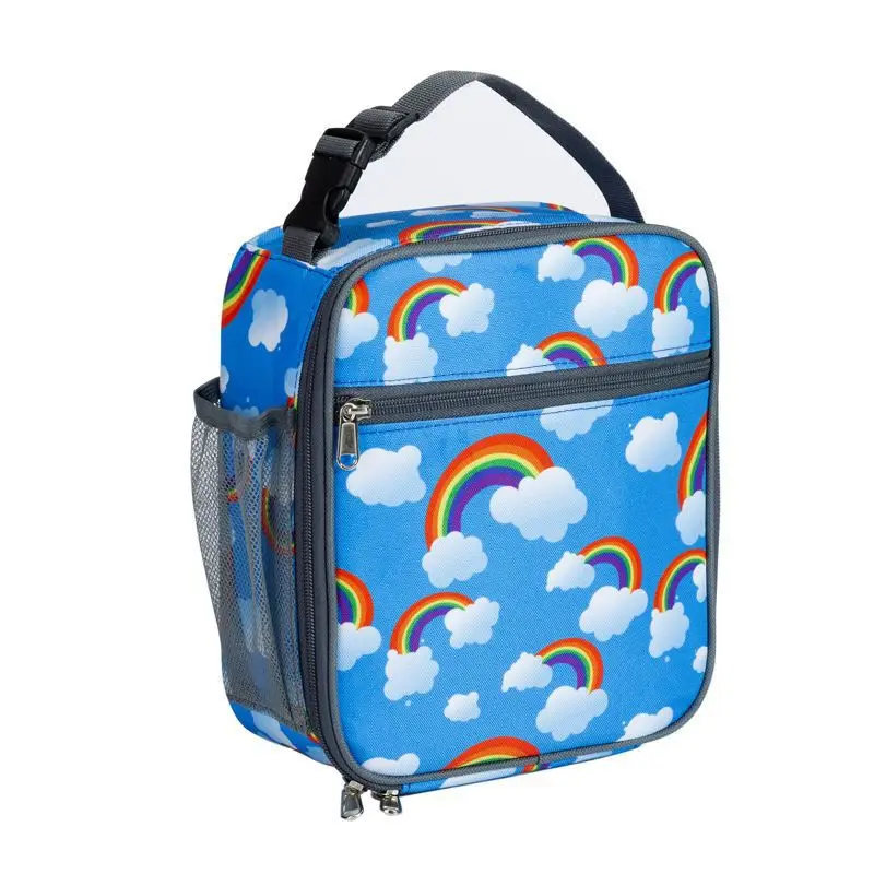 Custom LOGO printing Promotion Gift Imprint Portable Non, Woven Large Insulated Tote Bags Thermal Lunch Cooler Bags/