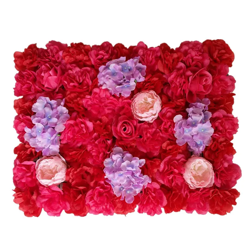 Colorful flower wall artificial wedding store background decoration and props for indoor