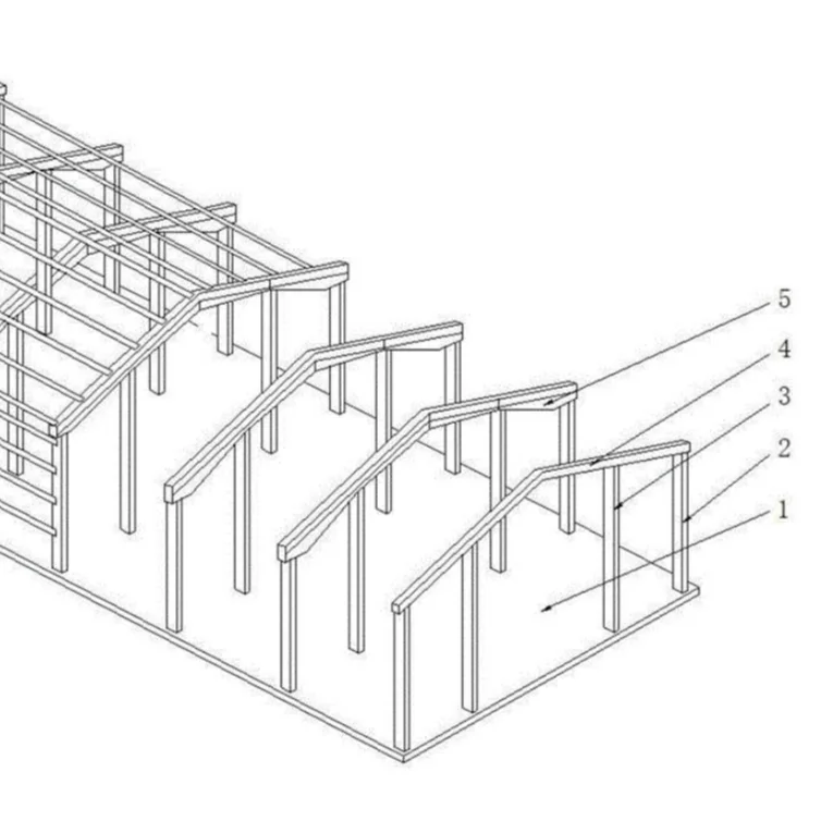 Низкая стоимость prefab склад стальная конструкция мастерская промышленная