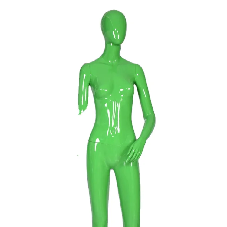 Paint PP Plastics Standing Full Body Colored Shop Window Female  On Sale Lady Mannequins