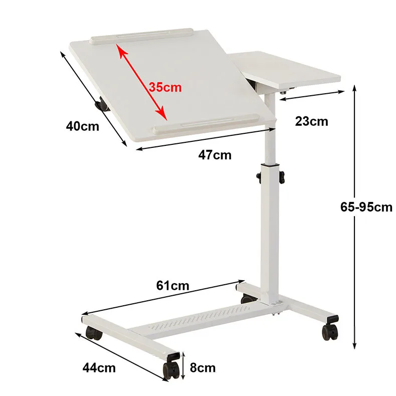 Adjustable table Angle adjustable table height multi-functional computer table for bedroom