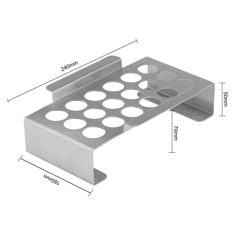 BBQ masters stainless steel chili rack jalapeno rack jalapeno roaster with  double handles outdoor barbecue grills