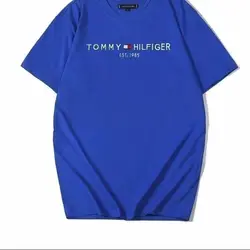 2023 New Arrival RoSa Hombre Edition Tommys Hilfiger T Shirt Sromotional Cotton Oversize T-shirts for Men