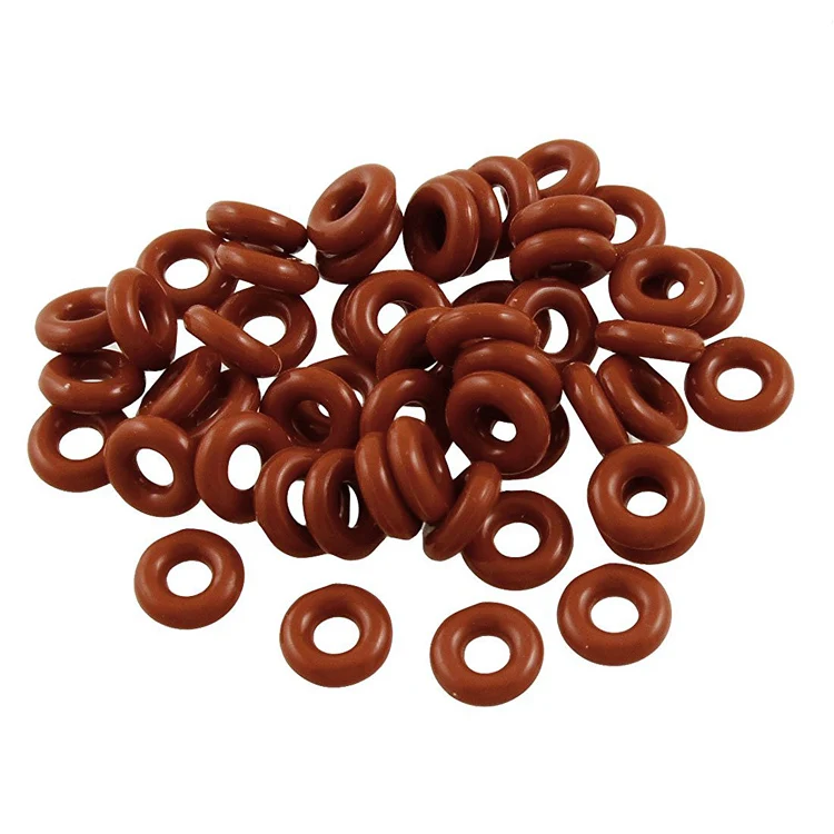 Oil Resistance Low Temp Resistance EPDM FKM NBR Silicone  Rubber O-Ring with PTFE Coating Used for Car