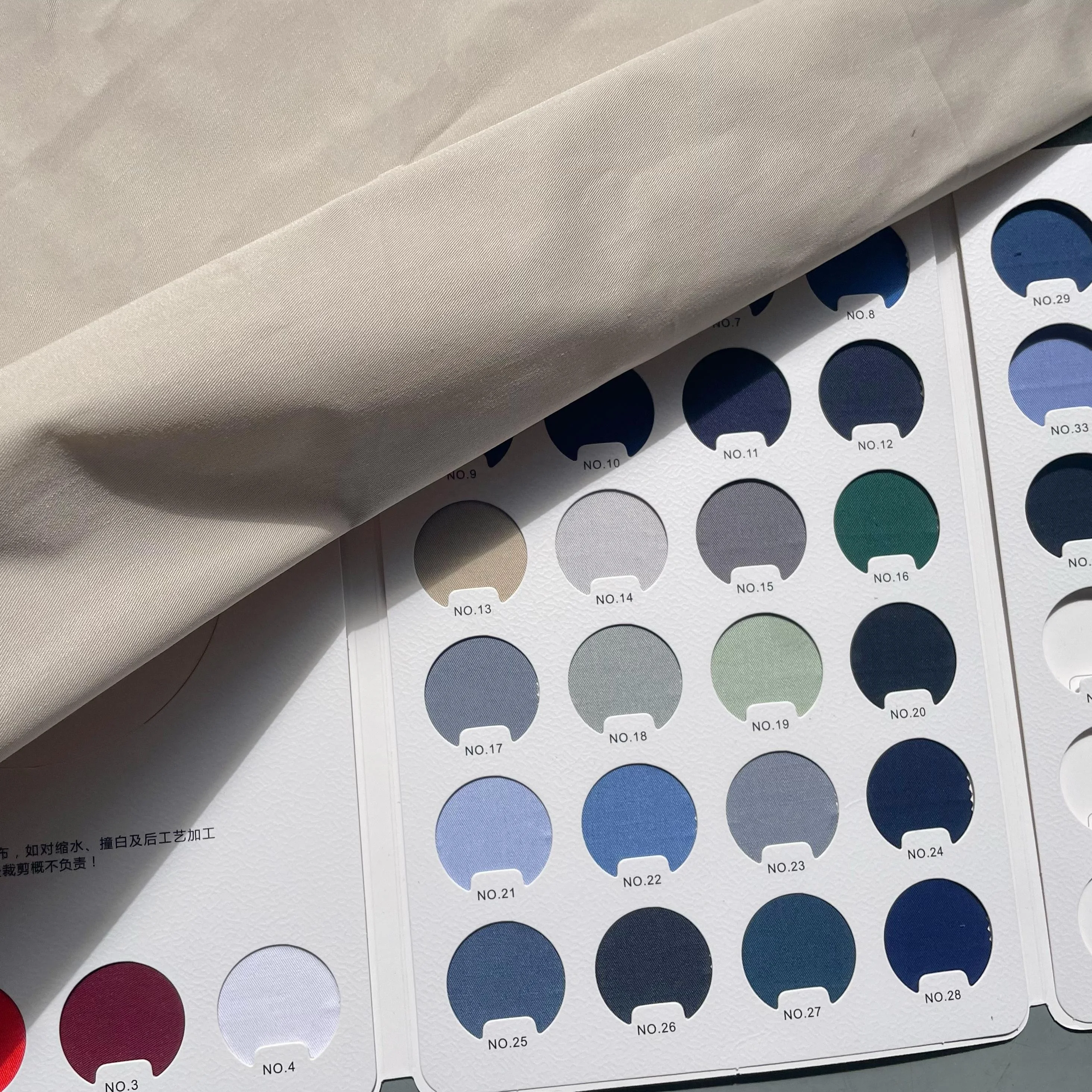 In stock 65 cotton 35 polyester tear resistant twill fabric worker wear uniform trousers shirt