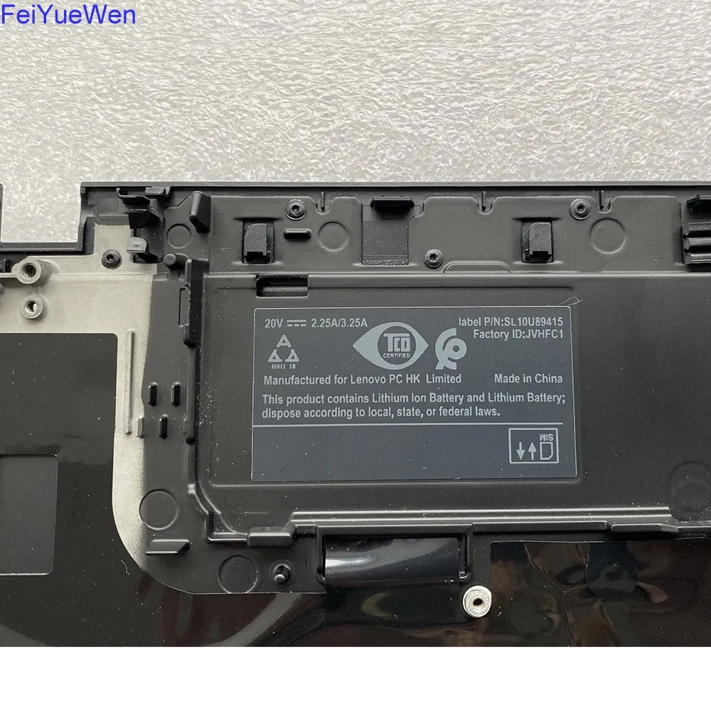 Brand New Keyboard Bezel Cover Case For Lenovo ThinkPad T480 Palmrest Cover Touchpad Without  Fingerprint 01YR505