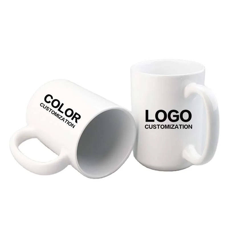 Oem 15Oz Sublimation Mugs Blanks Sublimations Mug Tasse Caneca Cup Drinkware Porcelain Ceramic Sublimations Mug