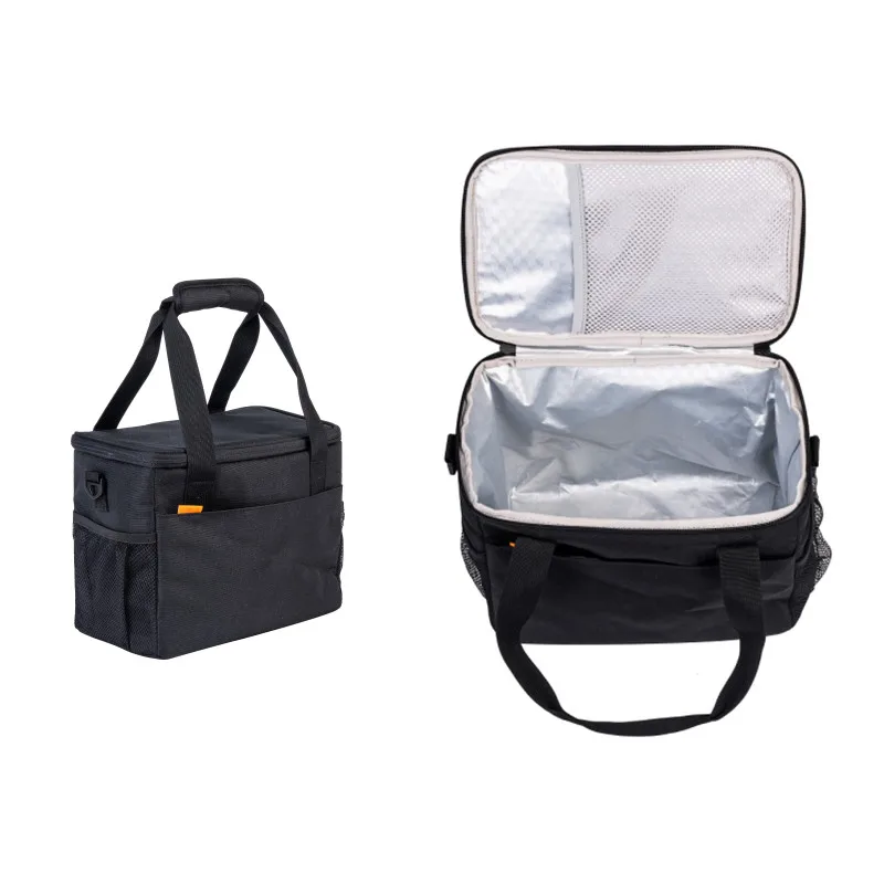 Insulated Ice Pack Outdoor Portable Cooler Bag 20 CAN leak-proof for cold drinking