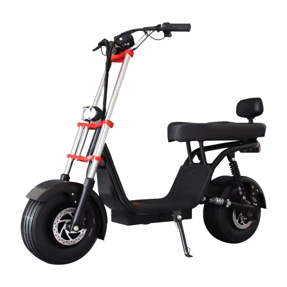 New Long Range High Speed Off Road 1000w fat tire motor adult city coco Motorbike electric scooter motorcycle citycoco with seat