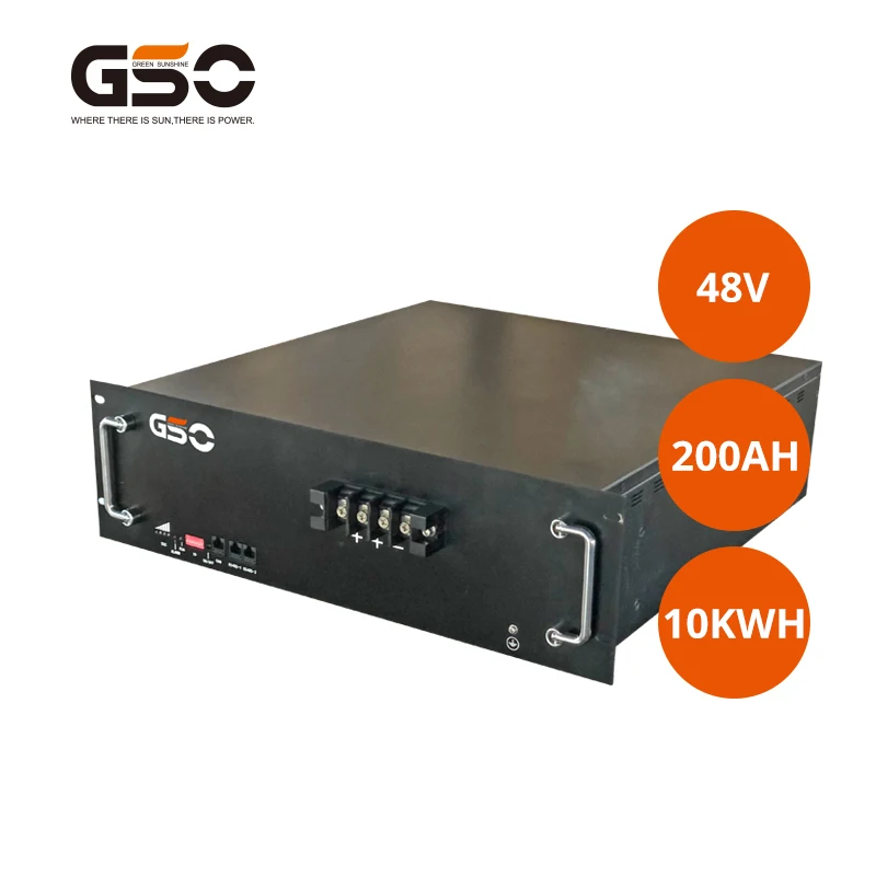 10kwh 200ah Phosphate lifepo4 lithium Battery Rack Solar Back up Battery for Solar Panels