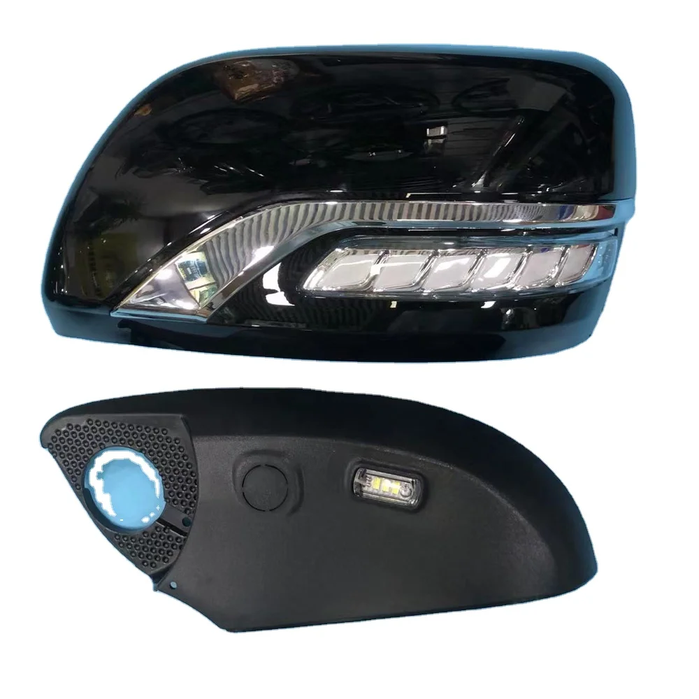 Rearview mirror running light  for TOYOTA LAND CRUISER 200 LED mirror cover with base  FJ200 2008-2015 upgrade to 2016--2019
