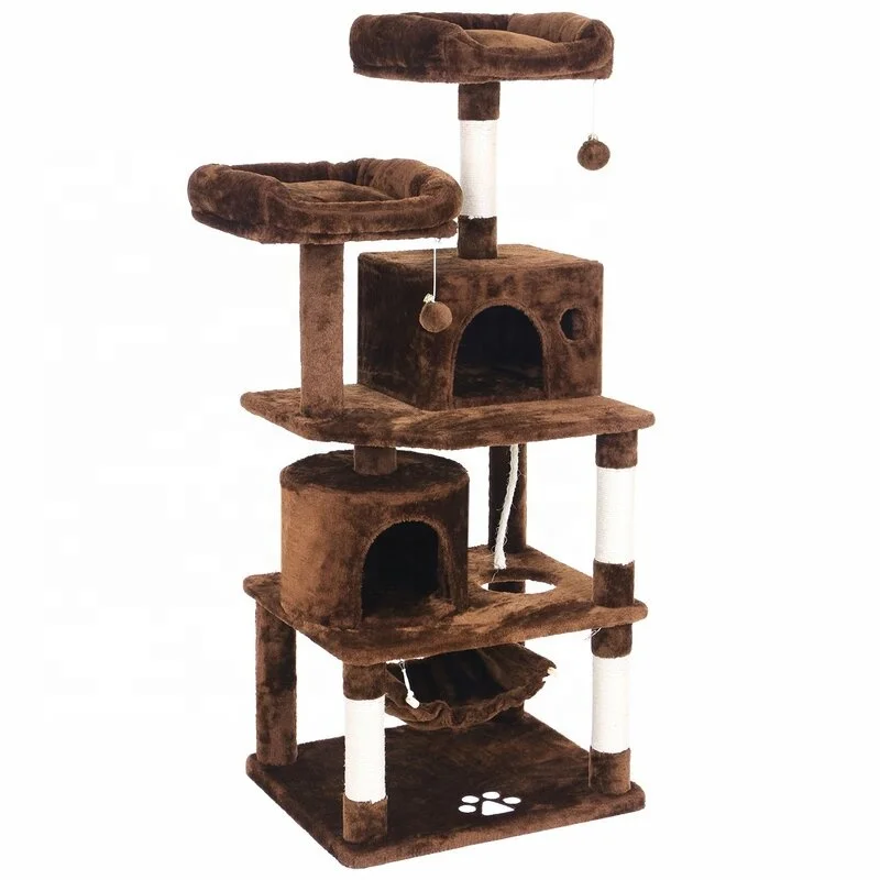 Hemp Rope Scratching Post Tree Pet Fun Chinese Product Import Cat Condo Tower