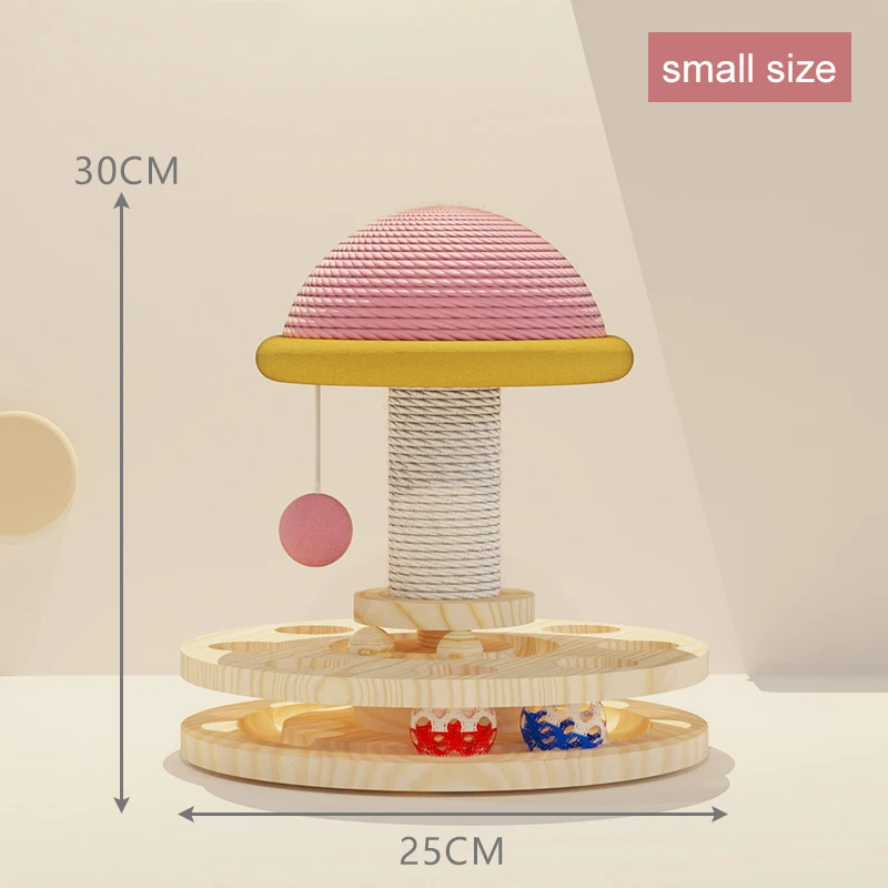 Food leakage cat toys molar interactive cat scratch board customization cat scratching post tree