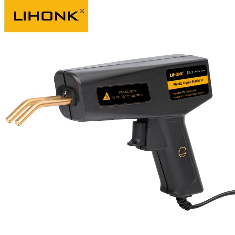 LK712 RTS 120W пистолет швейная тепловой пушки пластиковые самая дешевая машина для стыковой сварки горячим скобы степлера авто бампер