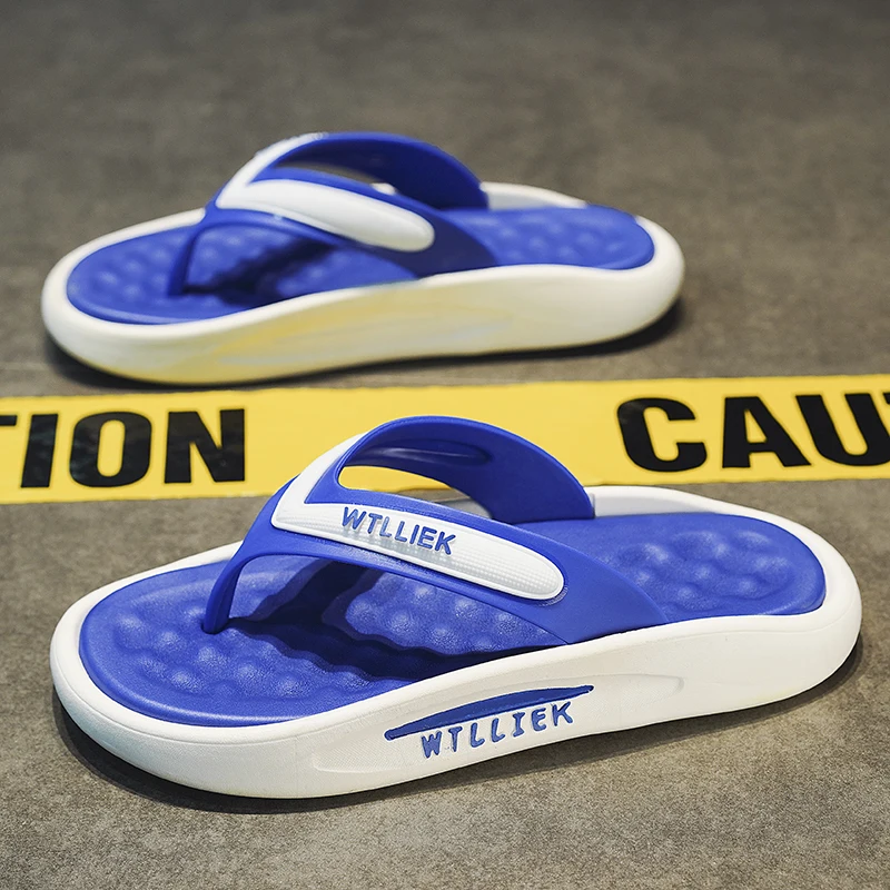 High Quality Advertising Beach Flip Flops For Men Custom Logo Unisex Custom Flip Flops