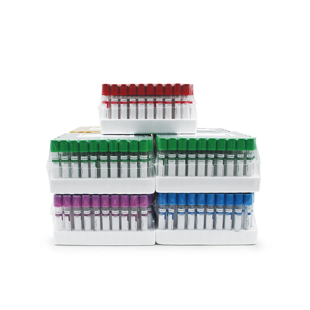 EDTA Soporte Vacutainer Sodium Citrate Tube 0.5ml 10ml