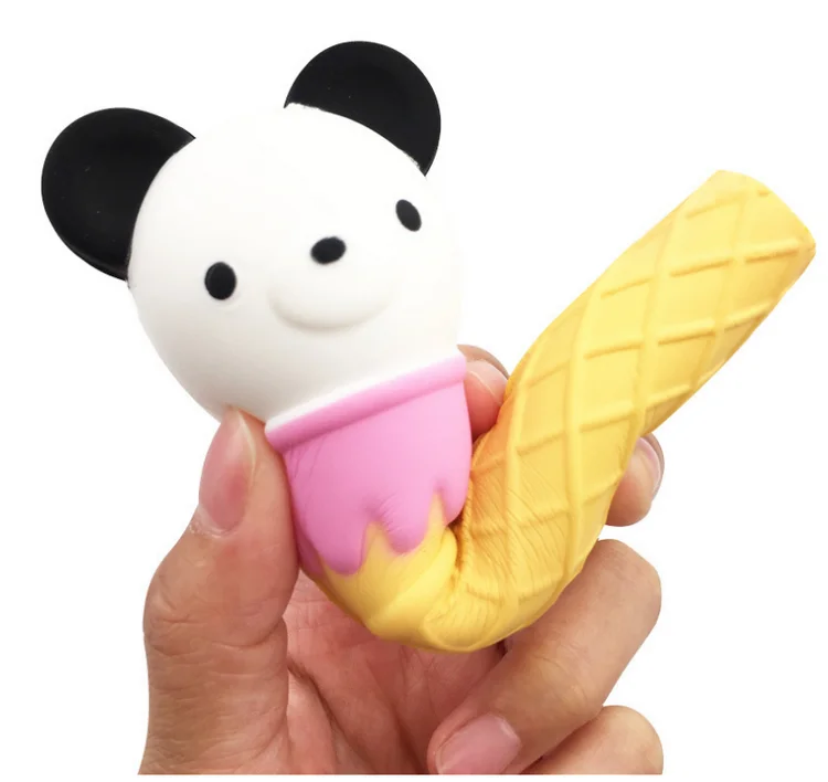 Hot kawali christmas ice cream unicorn panada hamburger squishy pen