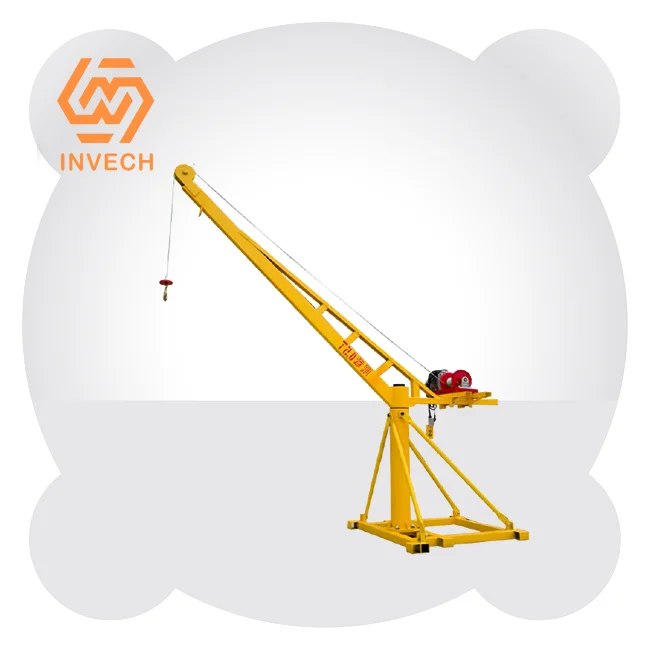 Invech 100-3000kg Cheap Portable Hydraulic Mini Lifting Car Engine Jib Crane Price