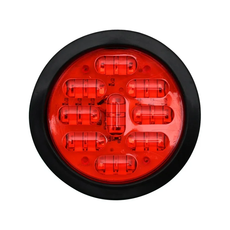 Single lamp 6D 24V central tail lamp 6DLED truck tail lamp