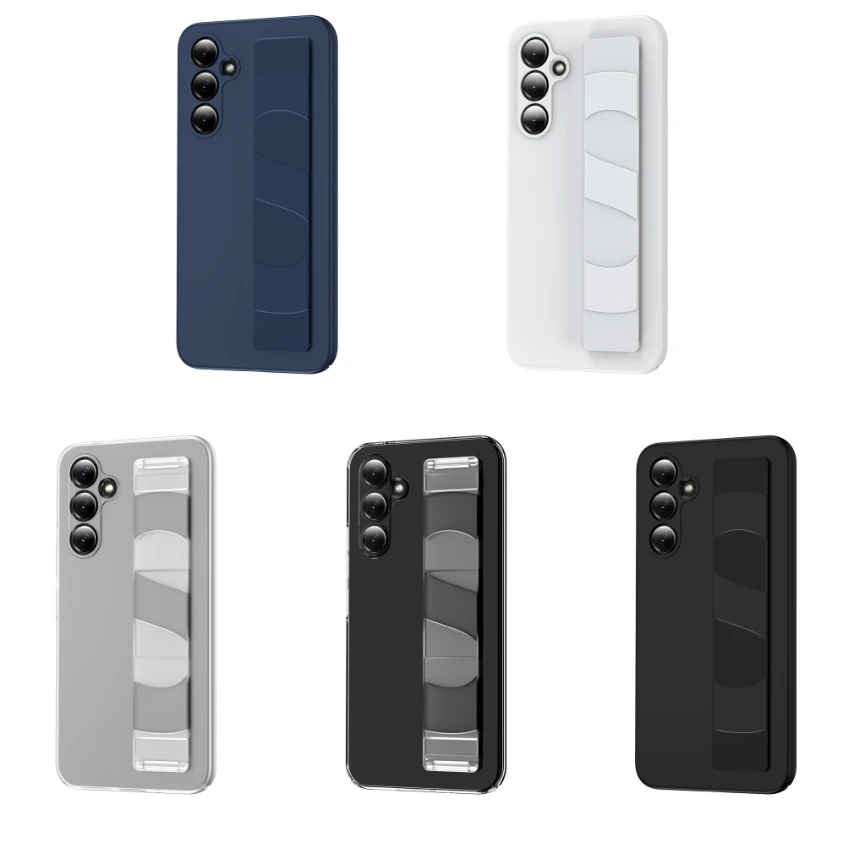 Chinese Factory Wristband Phone Case With Liquid Silicon Fundas Para Celular For Samsung S23 S24 A54 Series