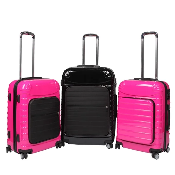 GSP indonesia factory hot sell PC 4 wheels aluminum trolley case