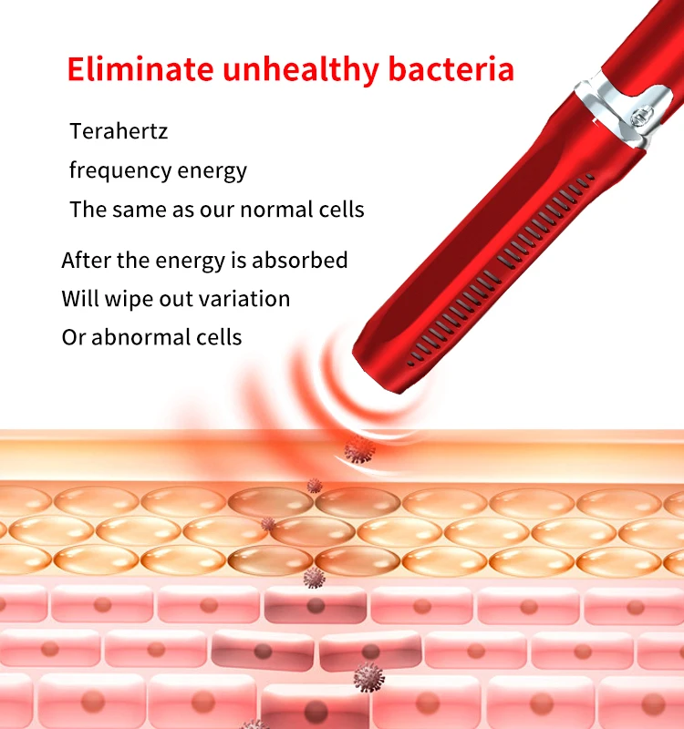 FKY 7.0 thz terahertz blower upgrade blue light home care arthritis iteracare blow dryer terahertz wand