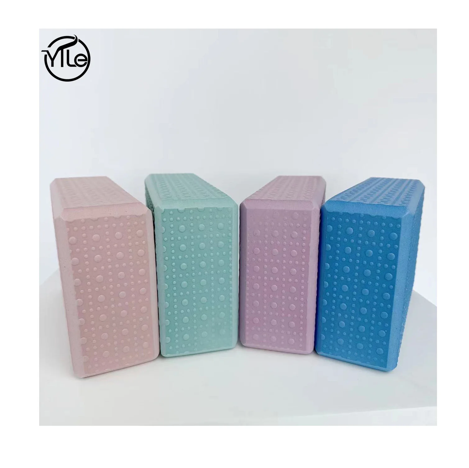 New hot sale high premium children eva foam marble heavy custom yoga blocks taiwan wholesale