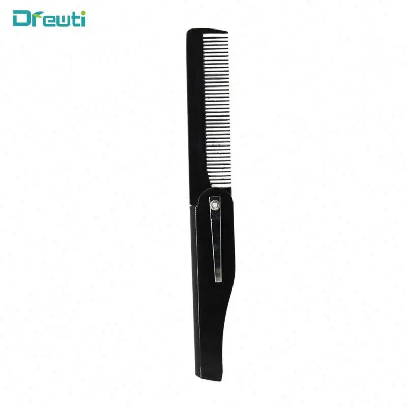 Pravate Label Razor Comb Hair Thinning Private Hairdressing Cutting 2 Trimming Two Sides Combs Disposable With Blade Logo
