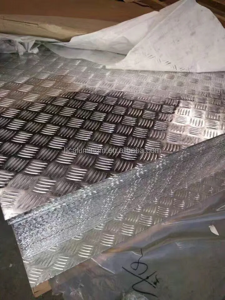 1050 1100 aluminum checker plate sheet 1060 chequered aluminum sheet  3003 aluminum tread plate