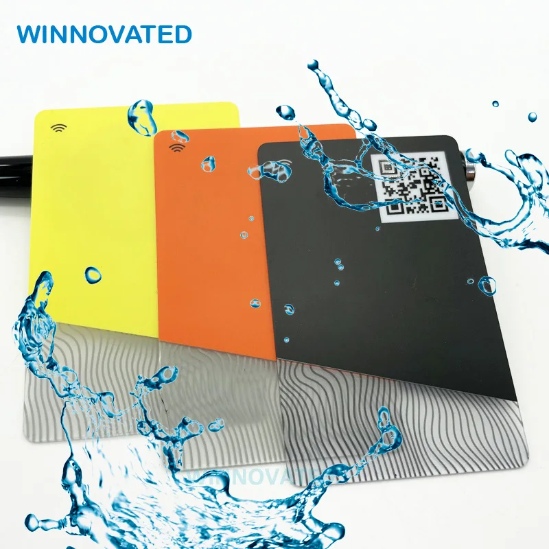 Low MOQ Custom Plastic PVC Membership Smart Access Control NFC RFID Card