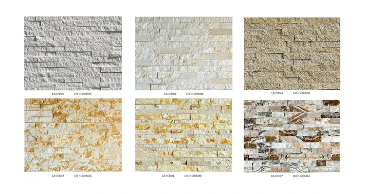 Wholesale Decorative Wall Panels natural culture stone irregular slate veneer stacked wall cladding