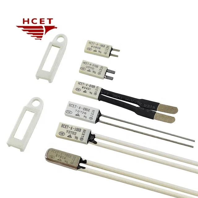 HCET-A TB02 Series replace PEPI manufacture factory Bimetal temperature controller Thermal Switch  Thermostat for Battery Packs