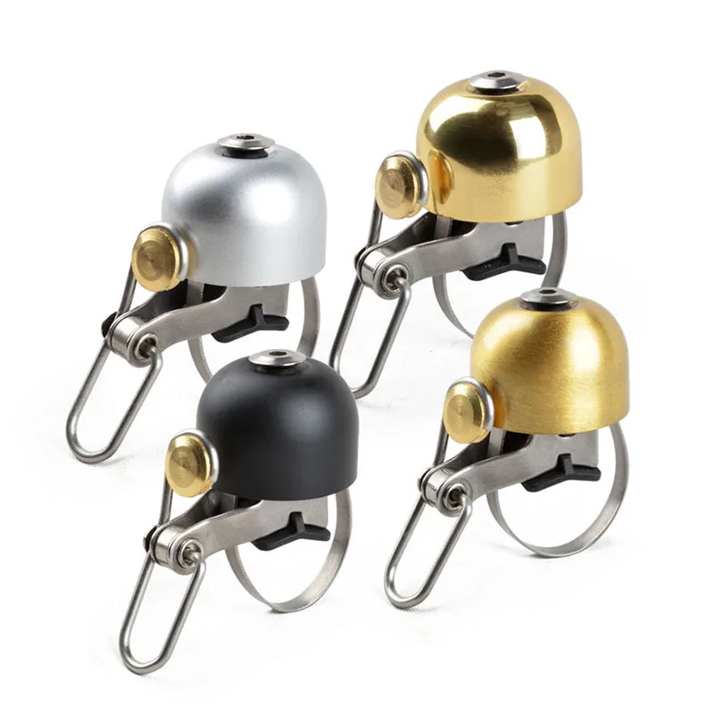 Classical Stainless Bell Cycling Horns Bike Handlebar Bell Horn Crisp Sound Bike Horn Safety Bicycle Bell