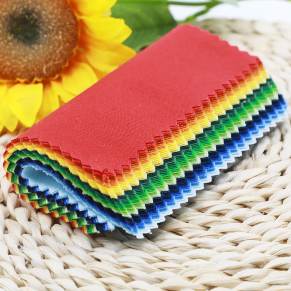 Hot Selling Charm Pack and Layer Cake Quilting Fabric Bundle Cotton pure color for Sewing Bags for Boys and Girls