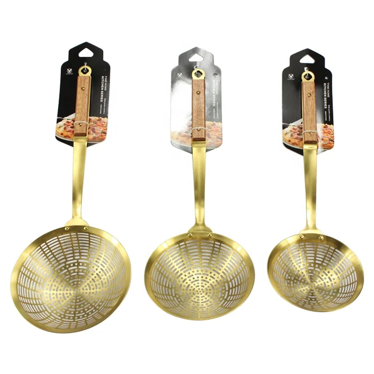 Colanders Spider Strainer Cooking Frying Tool Stainless Steel Skimmer Ladle Pasta Mesh Strainers