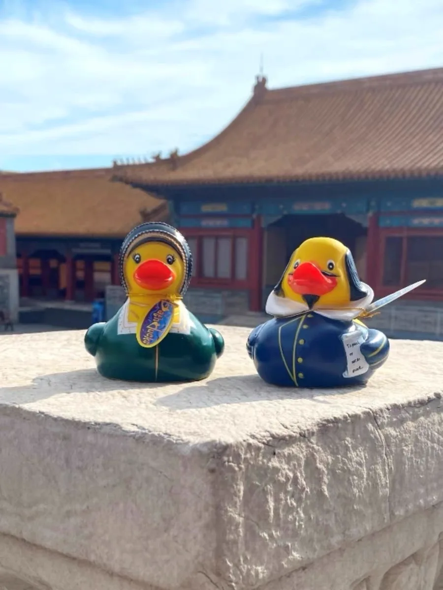 Sphinx rubber duck souvenir creative gift boutique decorative yellow duck toy Doll decoration