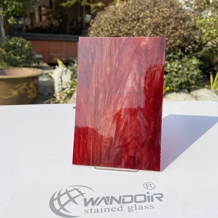 Wall arts art mosaic material architecture decoration mixed 3mm opaque stained glass 12F