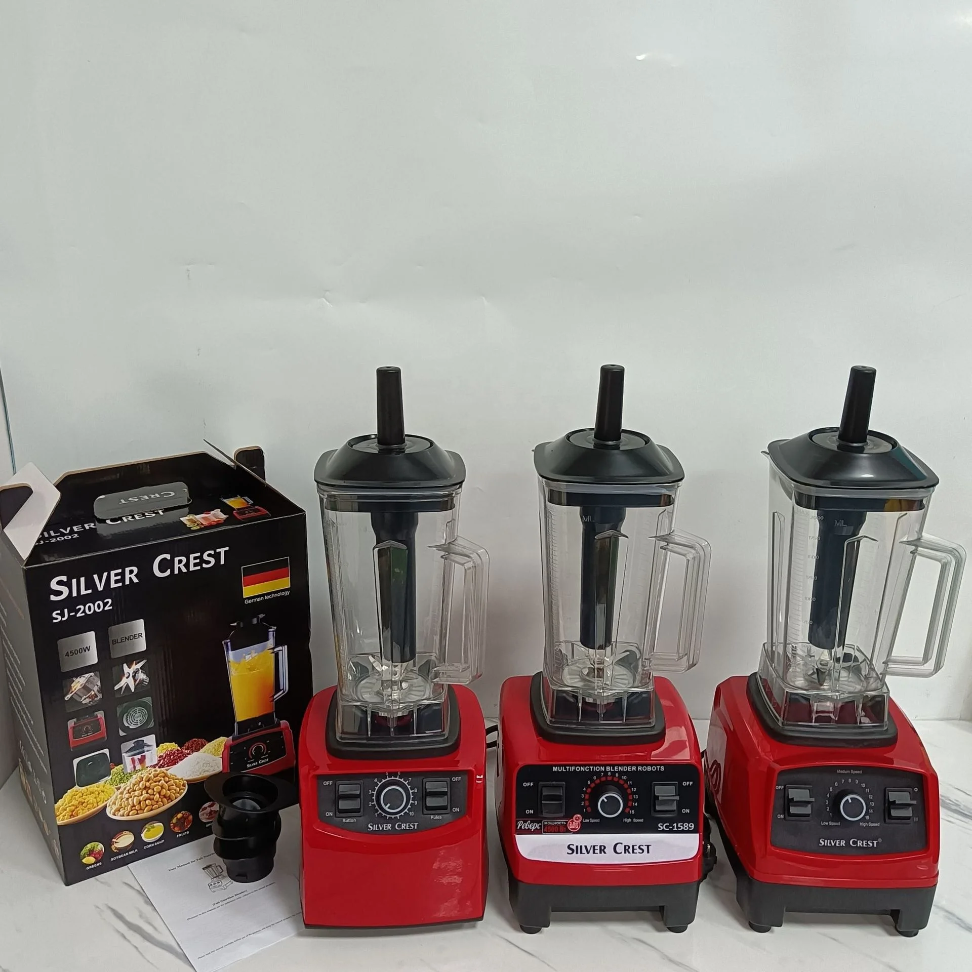 Professional Fruit Smoothie Juicer Machine Kitchen Food Processor Ice Mixer And Heavy Duty Power Commercial Electric Blender