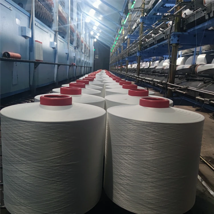 Shaoxing changxu Polyester Yarn Manufacturer  SD Rw Dty socks thread  Textured Yarn Sample