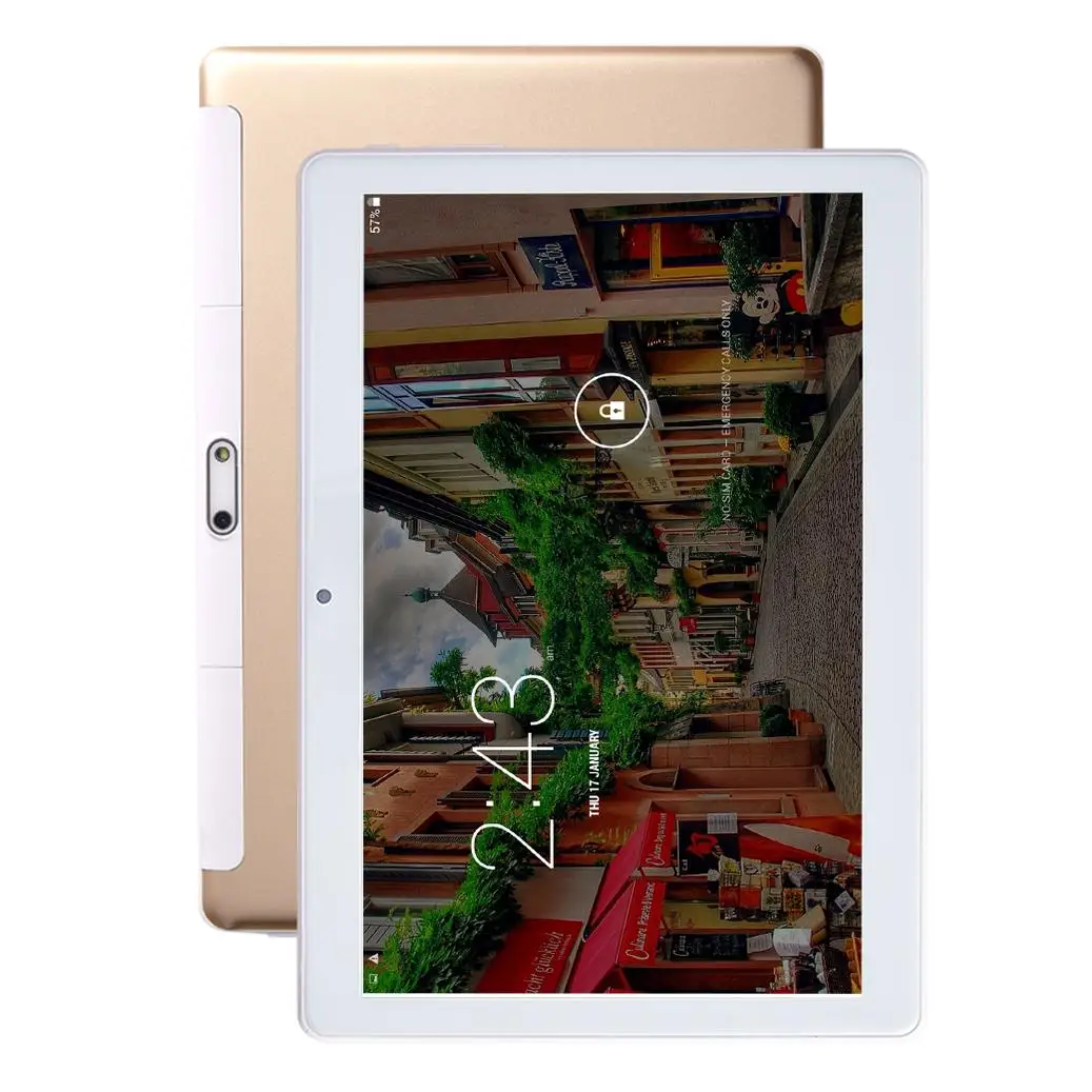 OEM 10 inch Android 7.0 Touch Screen 1280*800 16GB ROM 3G GPS WIFI Dual Sim Card Slot 10.1 Tablet PC 10.1 Android Tablet
