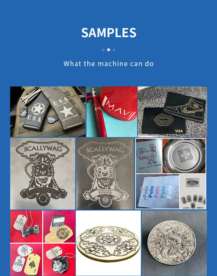 JPT MOPA M7 100W 200W 3D dynamic scan head metal laser engraving machine 2.5D fiber laser relief coin marking machine