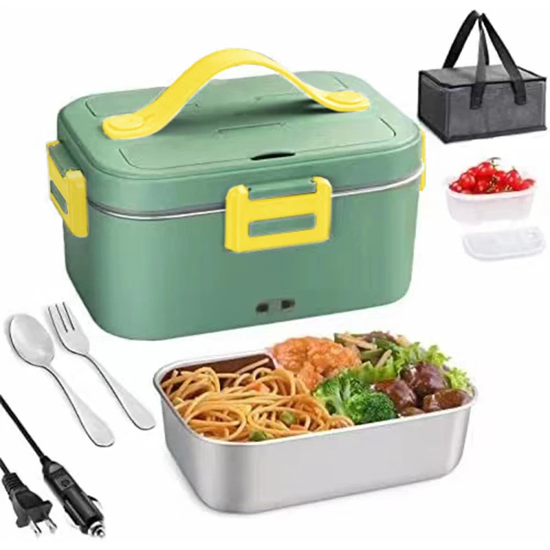 In-stock Electric Bento Heating Food electric lunch boxes to heat lunch With 80W Fast Heat