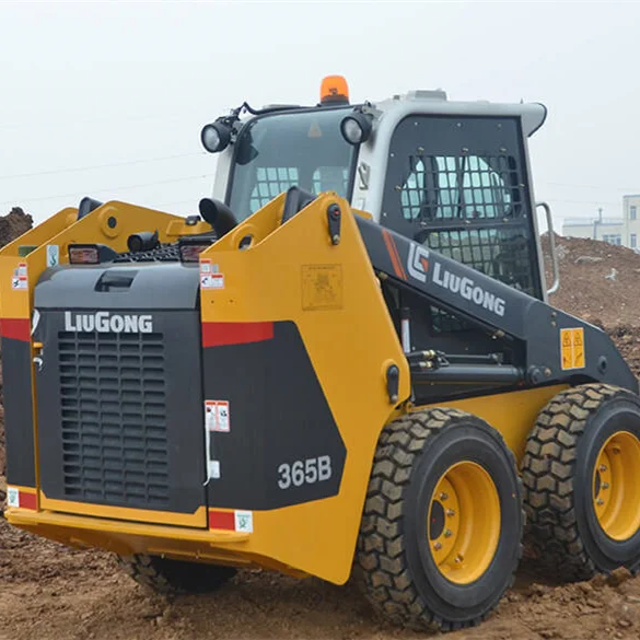 Liugong 395B гибкий Маленький Многофункциональный мини-погрузчик с бортовым поворотом 70 кВт для строительства